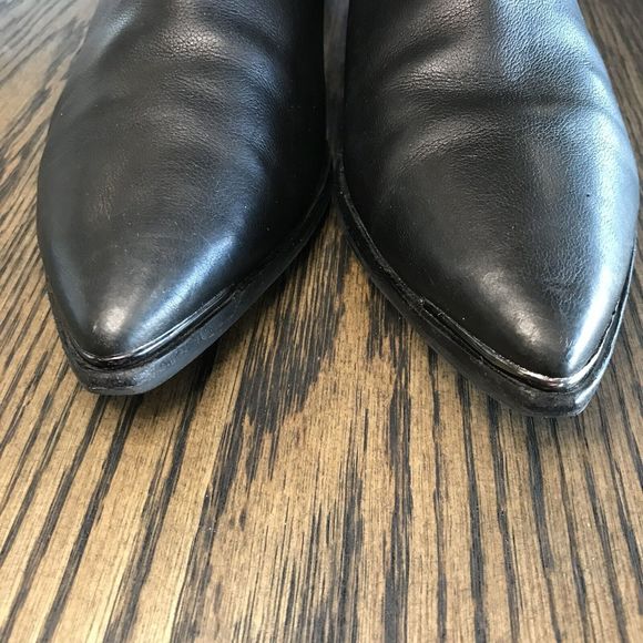 Marc Fisher Black Ankle Boots - Picture 3 of 13